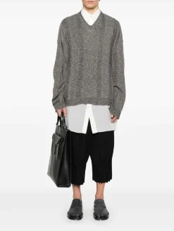 Abbigliamento da skint-scollo a V