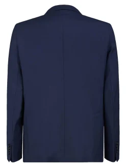 Abito di miscela di lana blu navy
