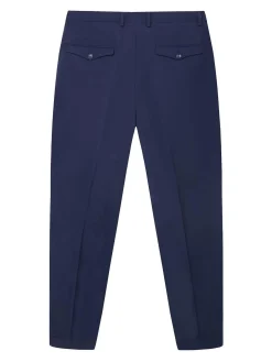 Abito di miscela di lana blu navy