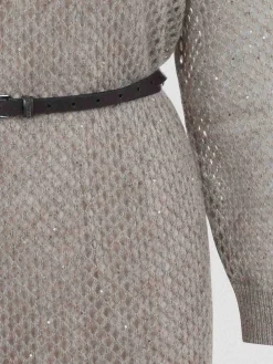 Abito lungo a maglia