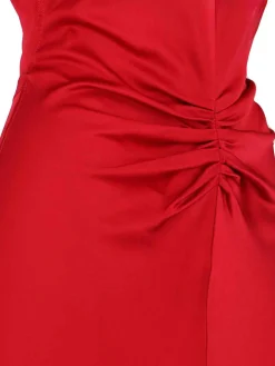 Abito Midi Drappeggiato