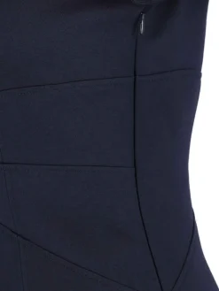 Abito Mini In Lana E Seta