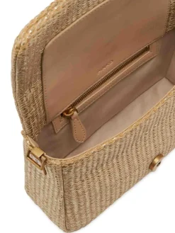 Adoro una borsa di rafia Crossbody