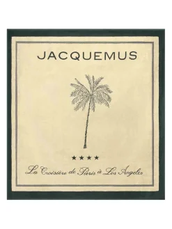 Asciugamano da spiaggia con logo Jacquard