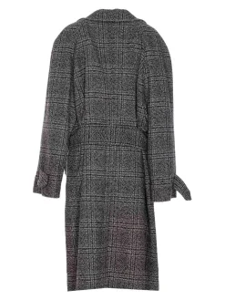 Balenciaga grigio un cappotto a strato