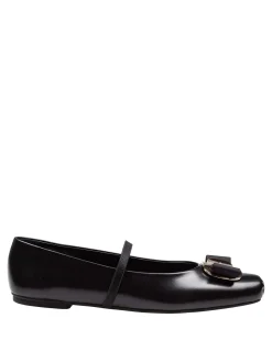 Ballerina Zina In Pelle Colore Nero