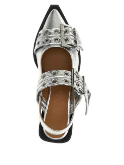 Ballerine con fibbia larga