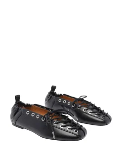 ballerine con occhielli