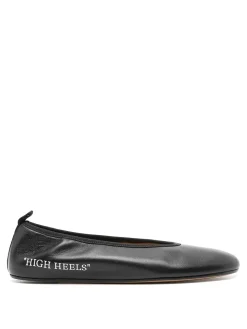 Ballerine con tacco alto