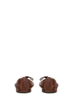 Ballerine in pelle