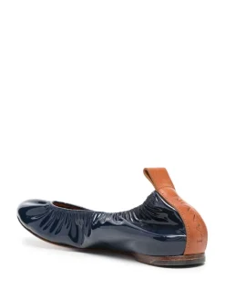 Ballerine in pelle