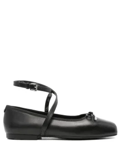 Ballerine in pelle