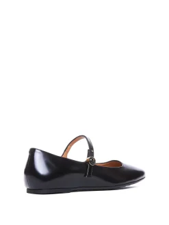 Ballerine in pelle