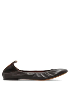 Ballerine in pelle