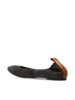 Ballerine in pelle