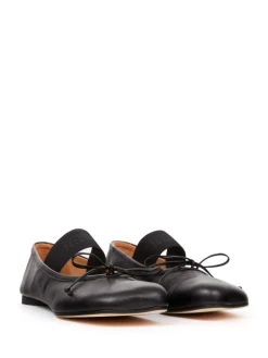 Ballerine in pelle