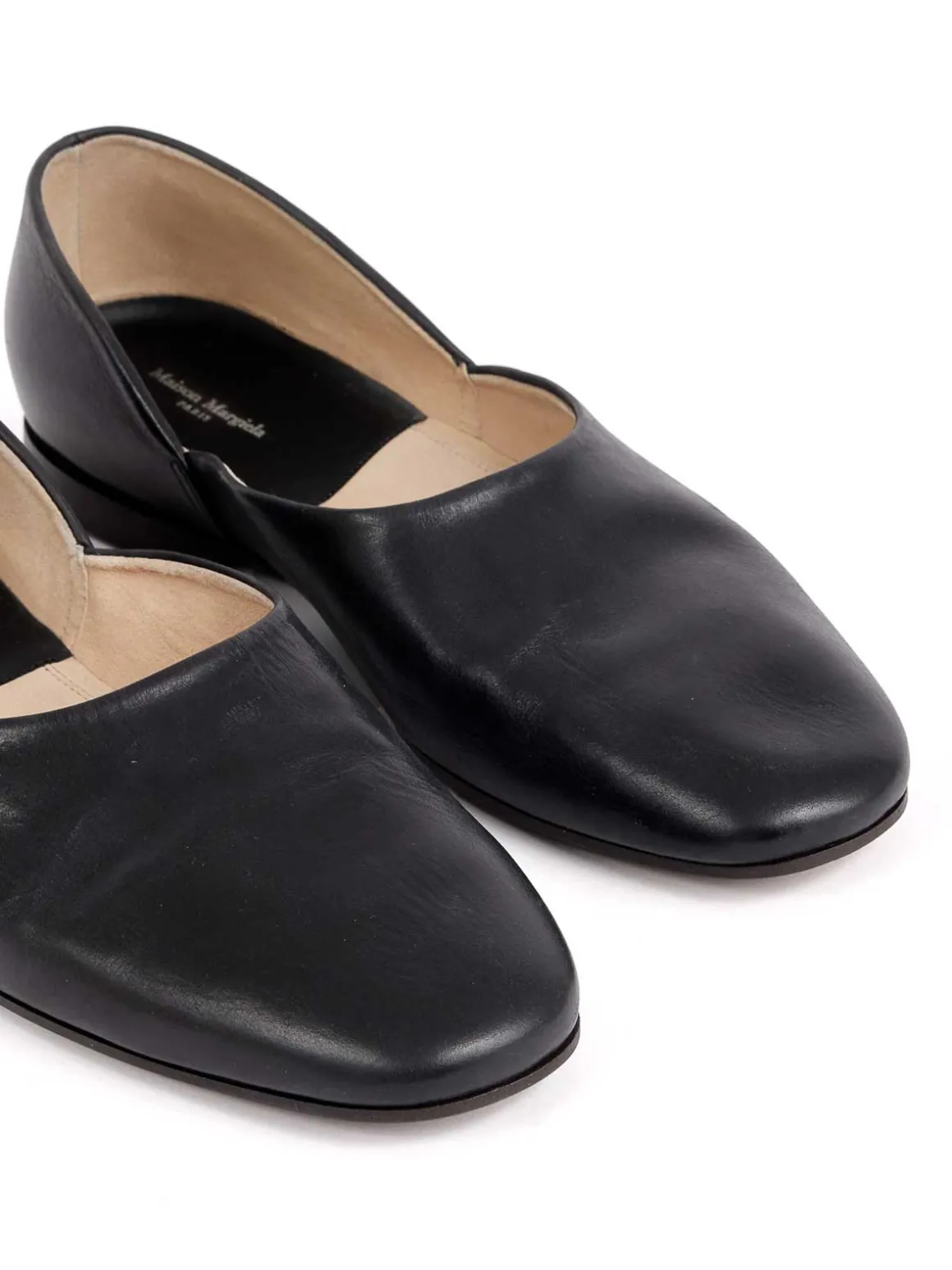 Ballerine in pelle