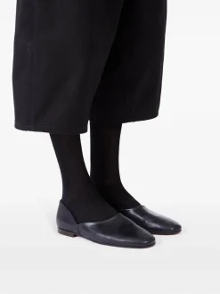 Ballerine in pelle