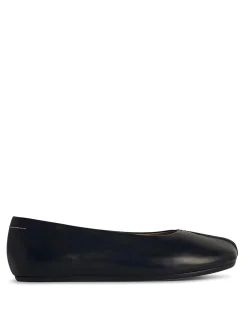 Ballerine in pelle nera
