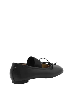Ballerine in pelle nera