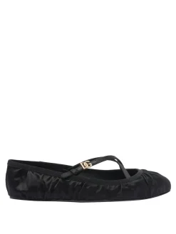 Ballerine in raso logo DG