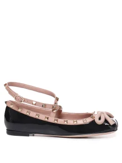 Ballerine Rockstud In Vernice