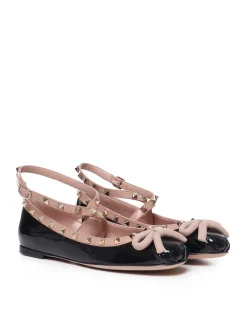 Ballerine Rockstud In Vernice