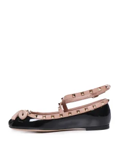 Ballerine Rockstud In Vernice