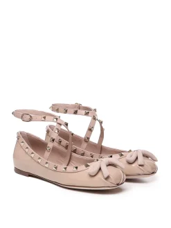 Ballerine Rockstud In Vernice