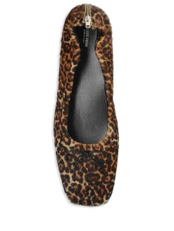Ballet di palle da print di leopardo Amy