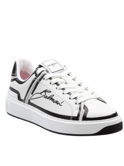 Balmain Sneakers B-Court In Pelle Di Vitello