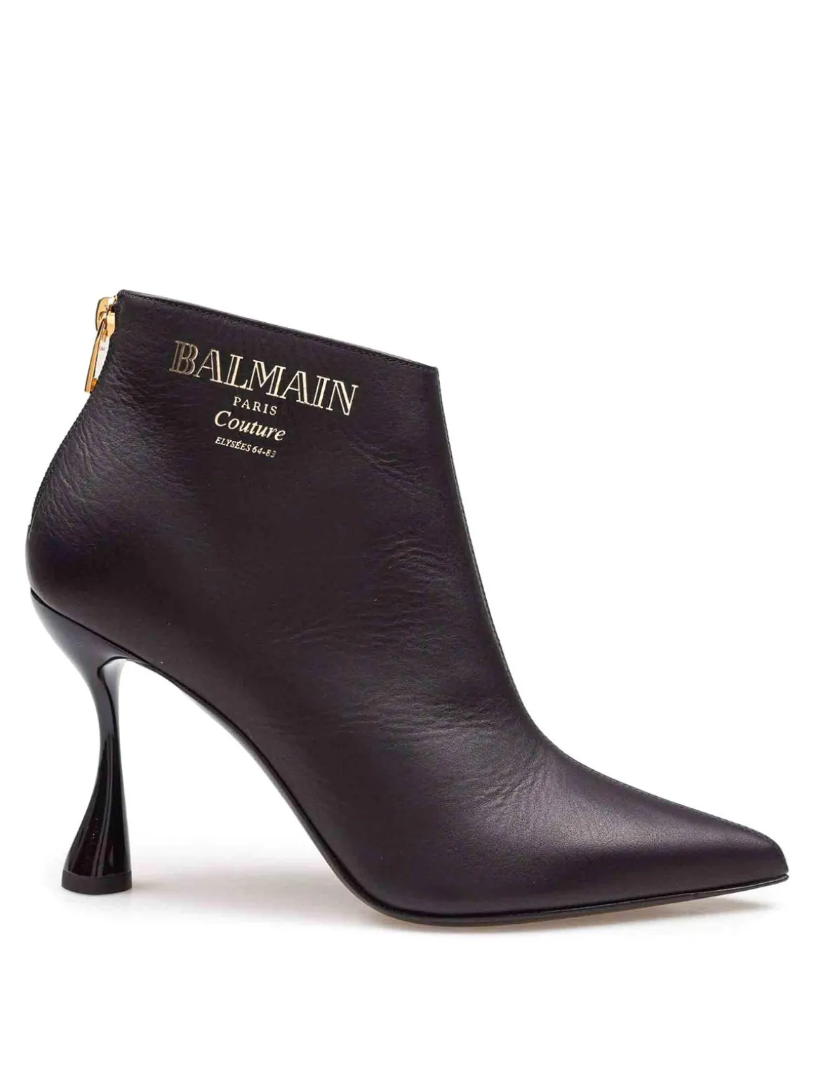 Balmain Tronchetto In Pelle Colore Nero