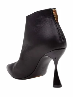 Balmain Tronchetto In Pelle Colore Nero
