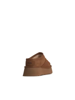Bea Mary Beige Suede Slippers