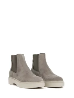 Beatles In Suede Tortora Donna