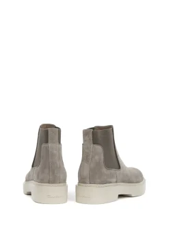Beatles In Suede Tortora Donna