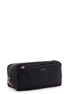 Beauty Case In Nylon Con Logo Frontale
