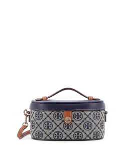 Beauty Case In Pelle E Tessuto T Monogram