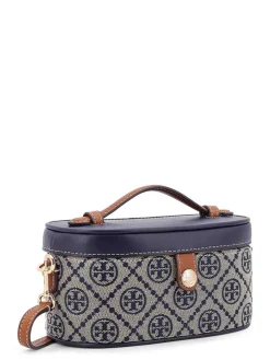 Beauty Case In Pelle E Tessuto T Monogram