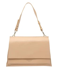 Beige Logo Shoulder Bga