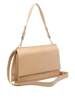 Beige Logo Shoulder Bga