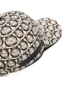 Berretto da baseball in cotone Gancini