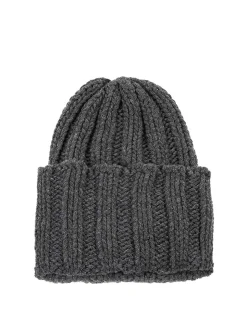 Berretto In Cashmere Antracite