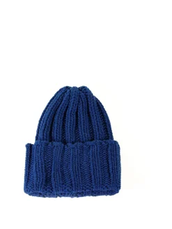 Berretto In Cashmere Blu