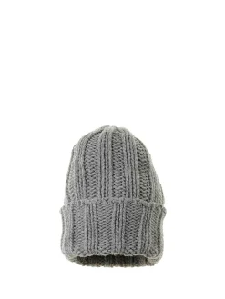 Berretto In Cashmere Grigio