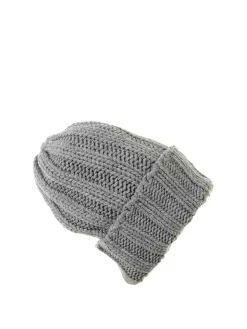 Berretto In Cashmere Grigio