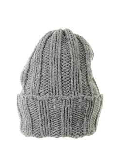 Berretto In Cashmere Grigio