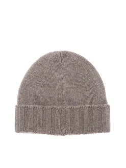Berretto in cashmere grigio