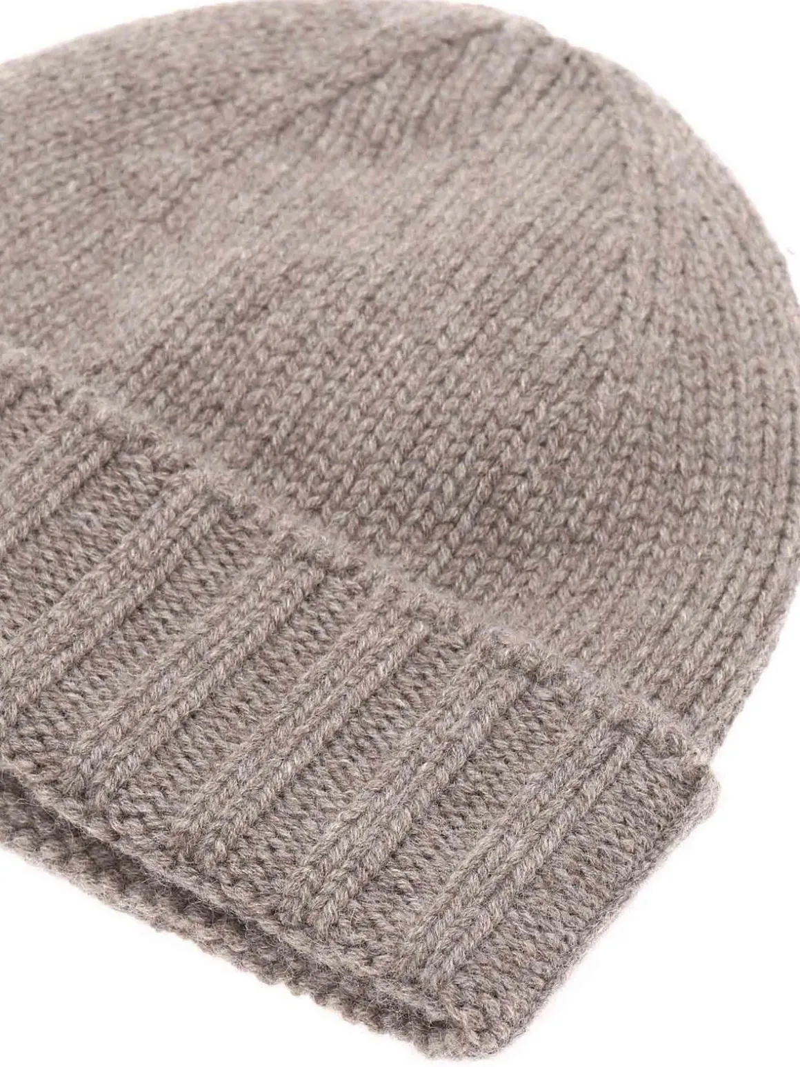 Berretto in cashmere grigio
