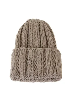 Berretto In Cashmere Tortora